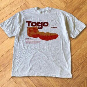 White Togo Chair Modern Furniture Design Graphic Tee